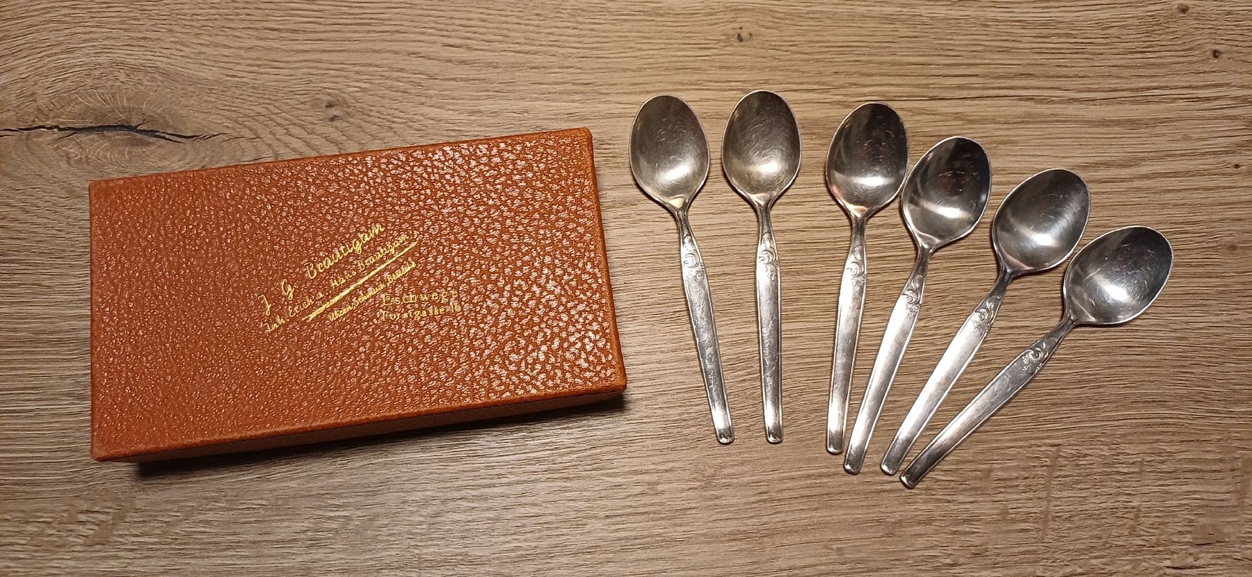 Cucchiai: 6 vintage Mokkalöffel "Patricia" – Usato da Alpnach Dorf venduto da jkp_k62jg