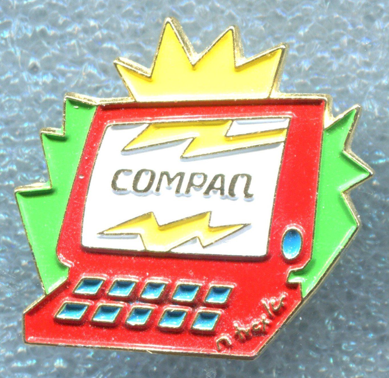 Plaketten & Abzeichen: COMPAQ  Computer – Gebraucht aus Winterthur von Sammleroase