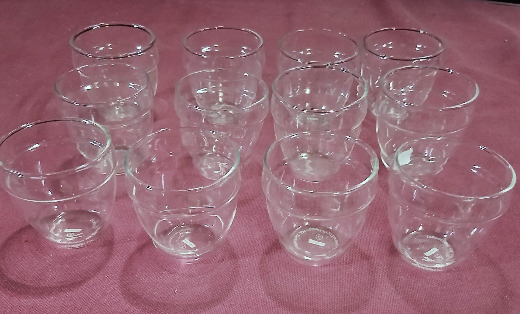 Bicchieri: BODUM - 12 petits verres signés – Nuovo (secondo la descrizione) da LE MONT-SUR-LAUSANNE venduto da CHOCO04