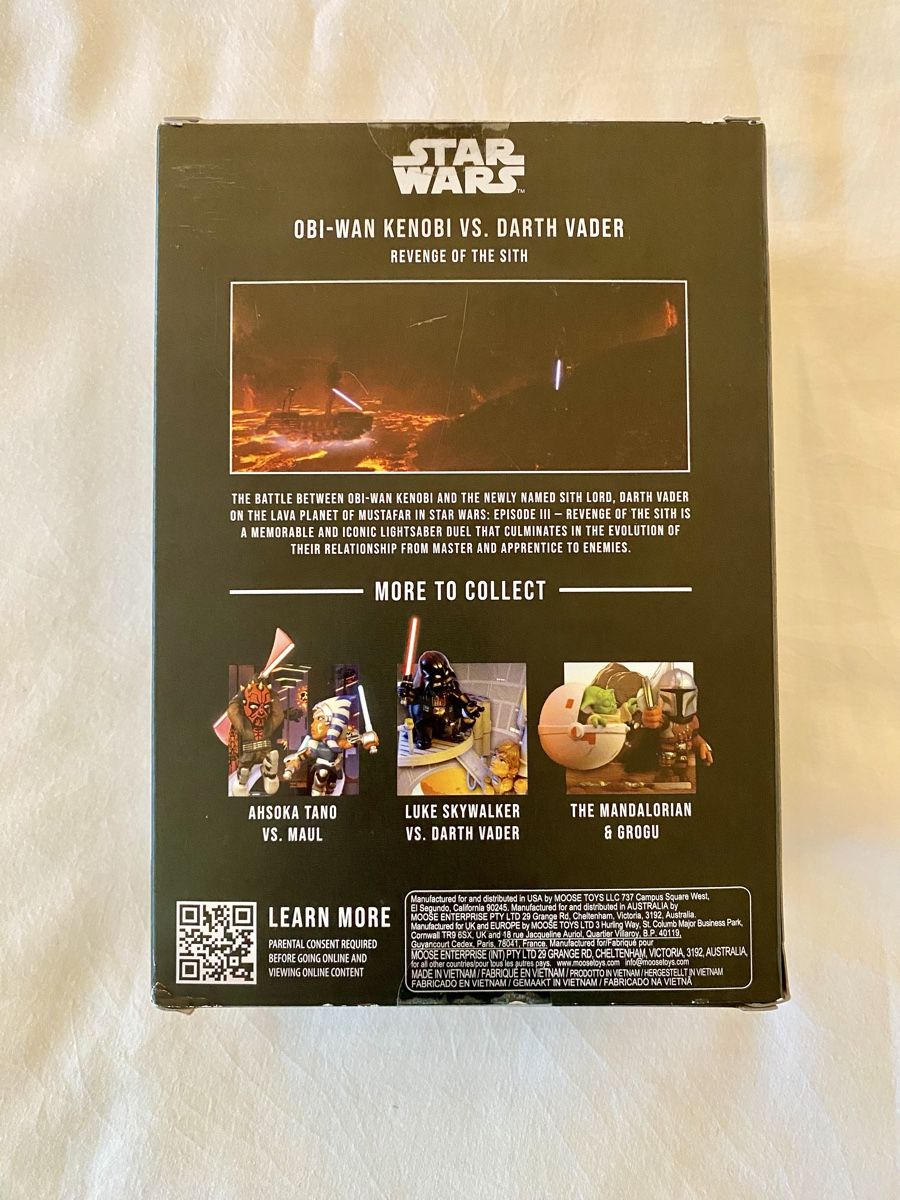 Star Wars Figuren: Star Wars Fandrop Obi-Wan vs. Darth Vader – Neu und originalverpackt aus Oberembrach von theZaz 1