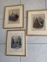 3 gerahmte Stiche Musée de familles