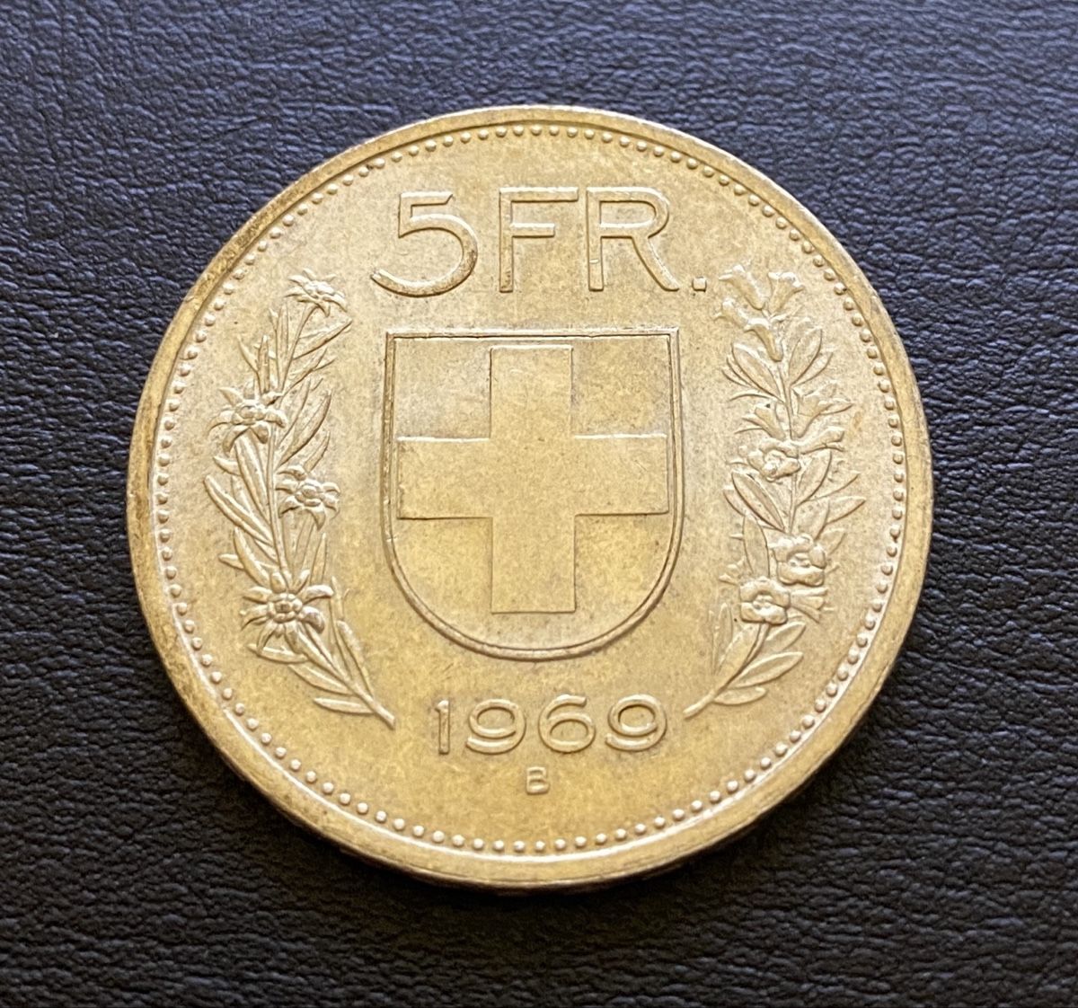 Tutti le monete: 5 Franken 1969 – Usato da Aarau venduto da AVO99