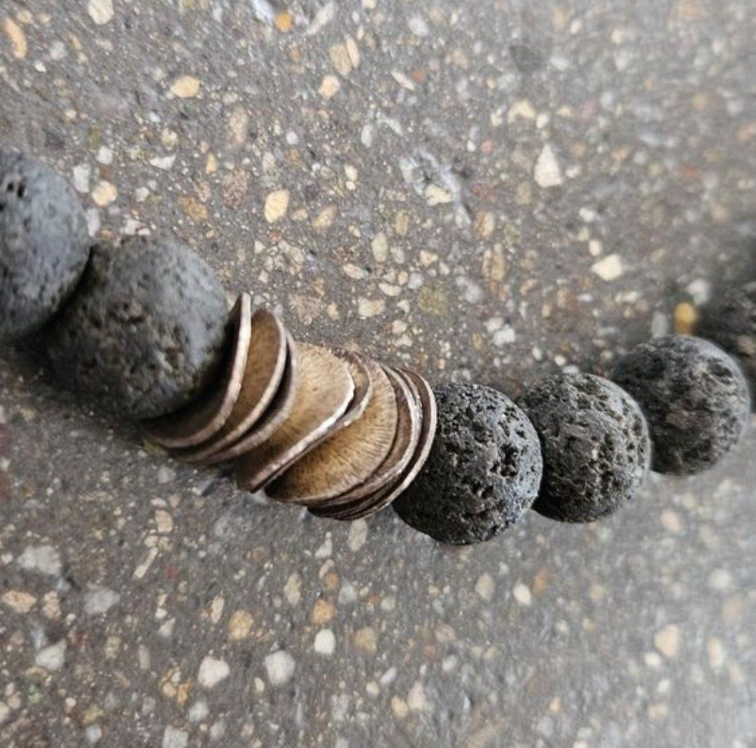 Catenine: Lava Stein Halskette Schmuck – Nuovo (secondo la descrizione) da Ormalingen venduto da nomolnoi 3