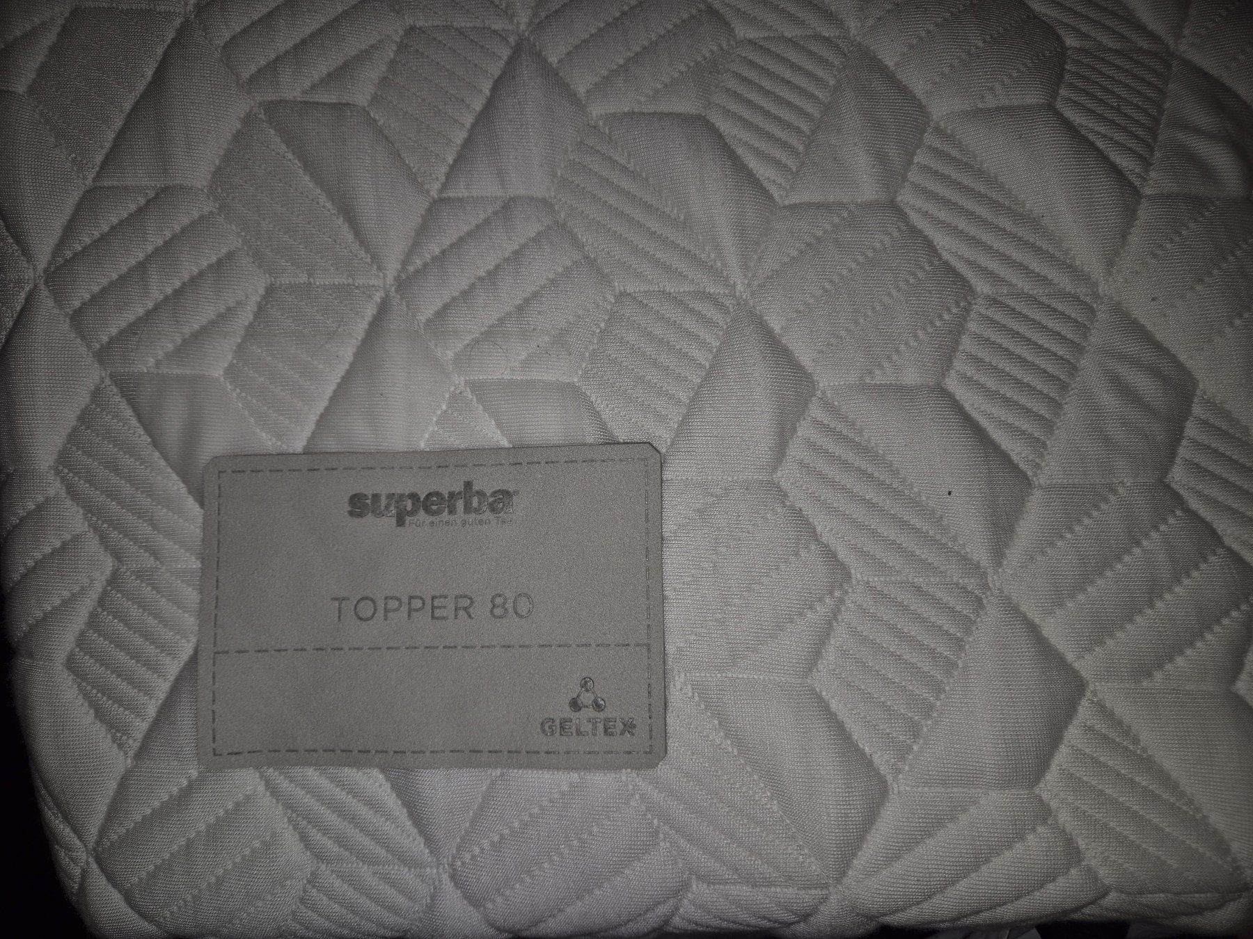 Pfister Materassi: Superba Topper Geltex 80, 180x200cm – Usato da Zürich venduto da Tromeos