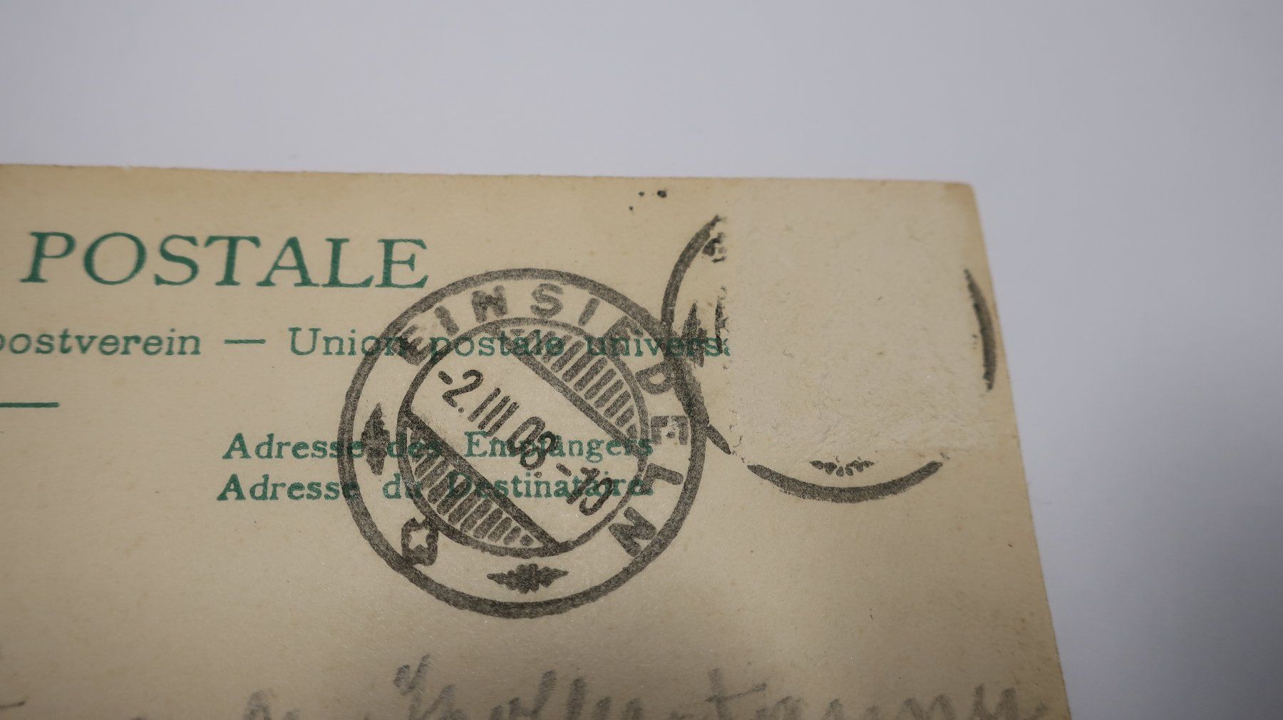 Cartoline postali: Einsiedeln  1908 – Usato da Cormoret venduto da Pascalll2001 7