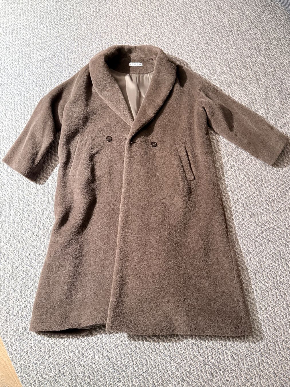 Rosso35 Cappotti: ROSSO35 Mantel Alpaka braun – Nuovo (secondo la descrizione) da Jona venduto da Be4