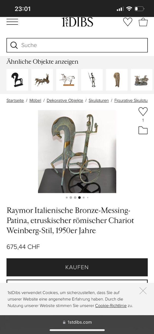 Foto & Immagini: Pferde - 2 Stück in Weinberg Still – Usato da Winkel venduto da KaschmirArt 7