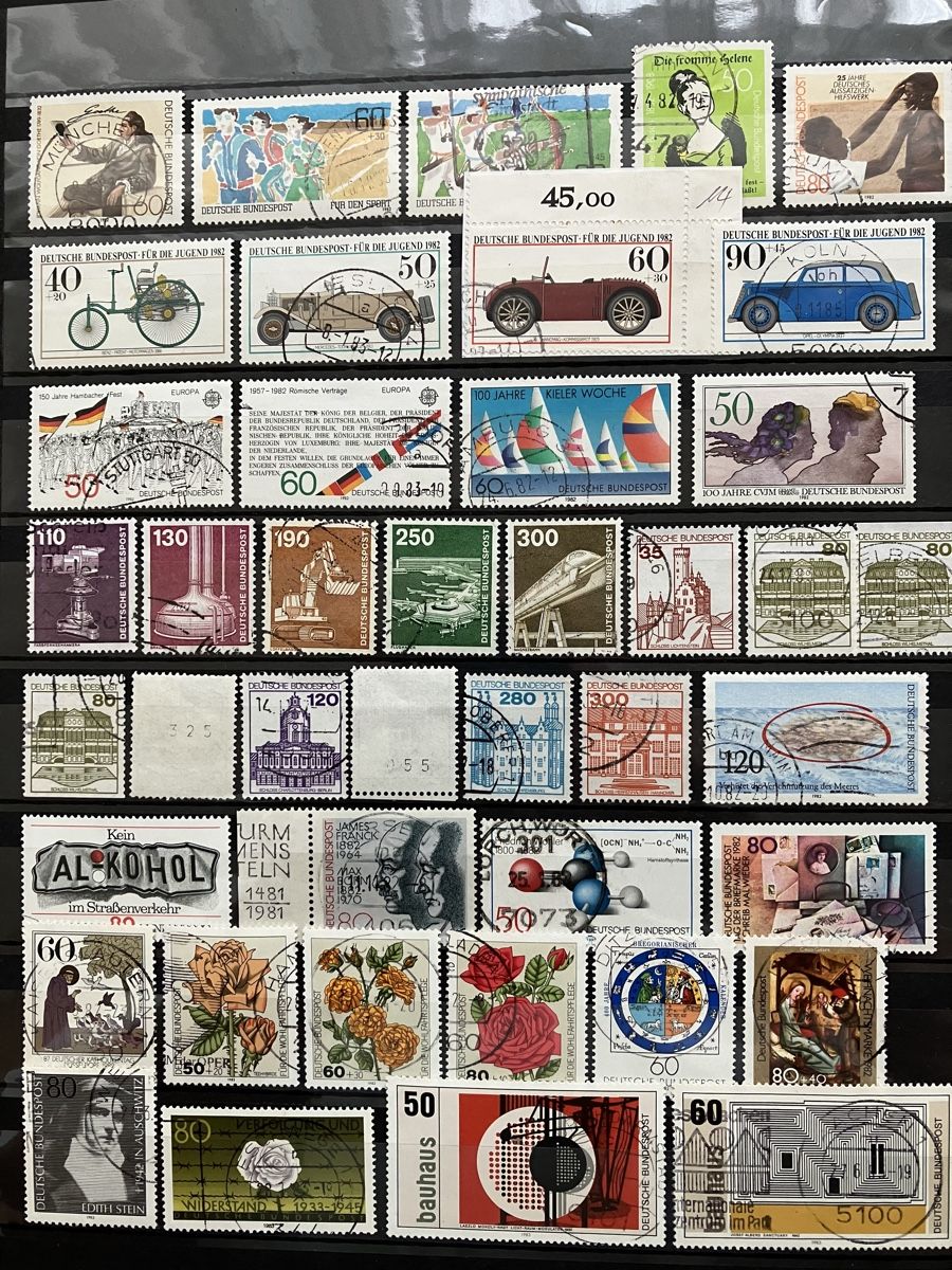 Tutti i francobolli: Deutschland ab 13.07.1977 6s – Usato da Cham venduto da Diablo1232 4