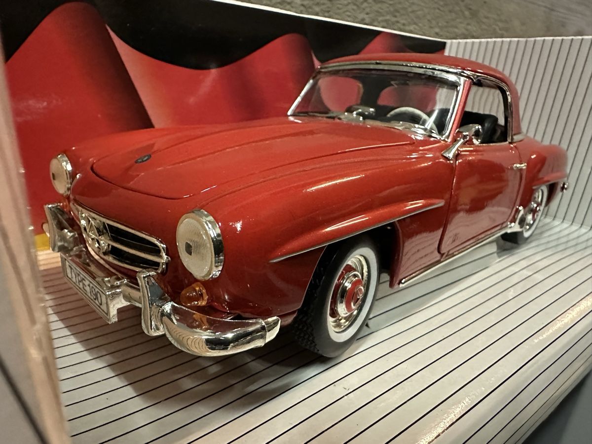 Mercedes-Benz Modellini d'auto: Mercedes 190 sl Oldtimer Classic  – Nuovo (secondo la descrizione) da Reinach AG venduto da rares75 1