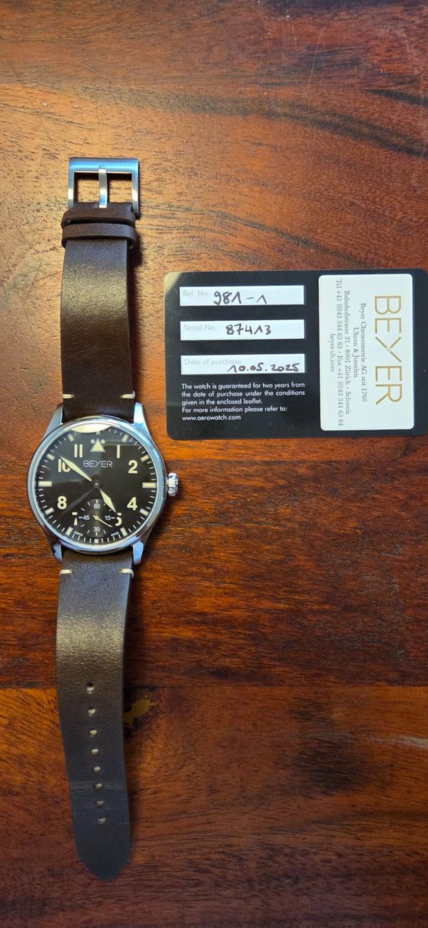 Uhren: Beyer Fieldwatch – Gebraucht aus Zürich von Buzz_08 1