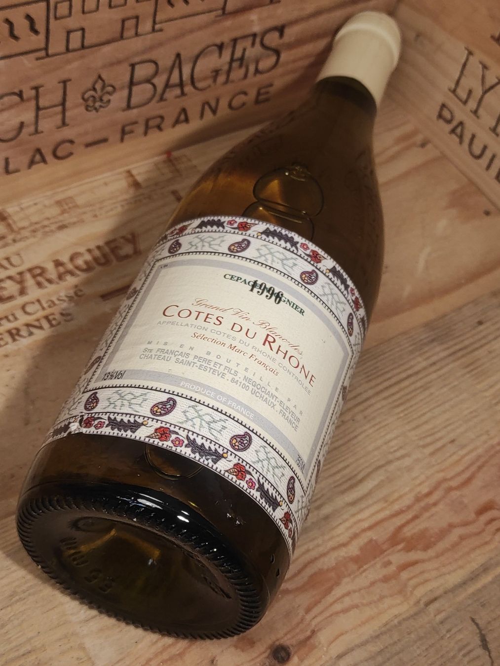 Wein: 1996 Cotes du Rhone Viognier – Neu (gemäss Beschreibung) aus Büsserach von Vintage-vins 4