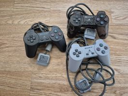 3 Sony PlayStation Controller Set gebraucht