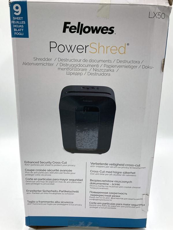 Fellowes Distruggi documenti: FELLOWES | Powershred LX50 | schwarz – Usato da Wittenbach venduto da Restwert_St-Gallen 6