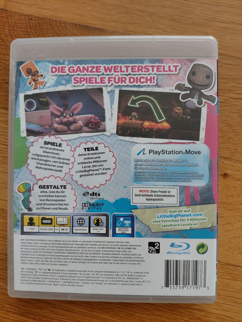 Sony Giochi: LittleBigPlanet 2 PS3 – Usato da Oberwil BL venduto da Petermib 3