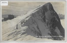 Rochers de Naye - L'hotel et le Sommet en hiver