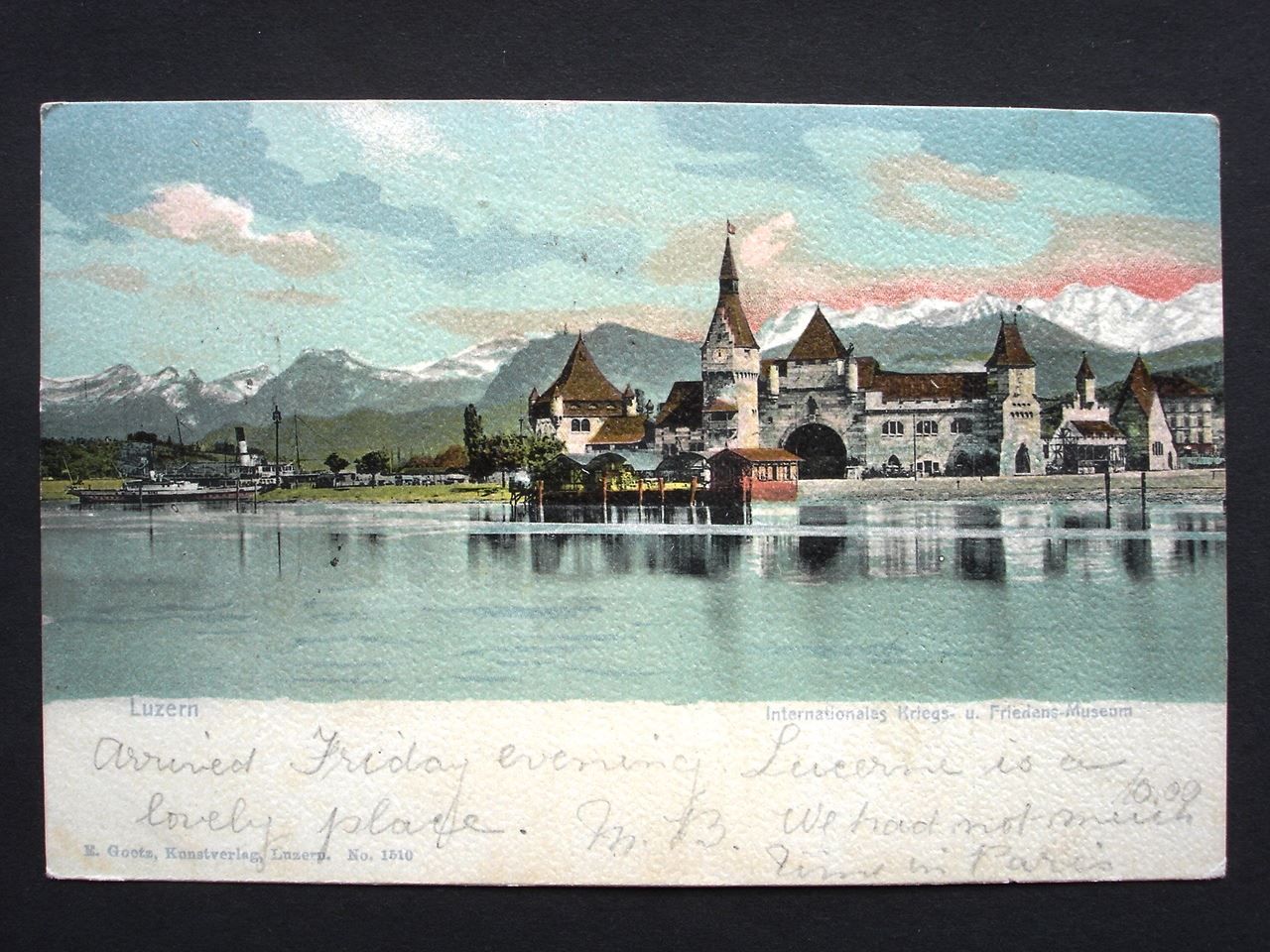 Cartes postales: LUZERN Dampfschiff Rigi – D'occasion à Jona par philajona