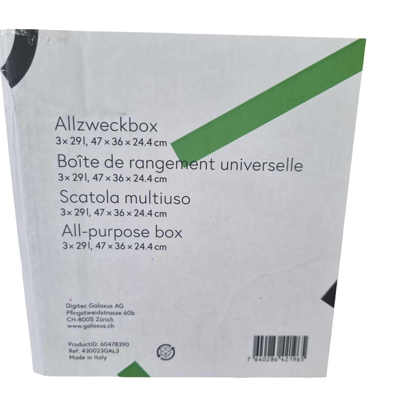 Casse di trasporto: DIGITEC Allzweckbox – Nuovo (secondo la descrizione) da Wangen b. Olten venduto da Restwert_Wangen 5