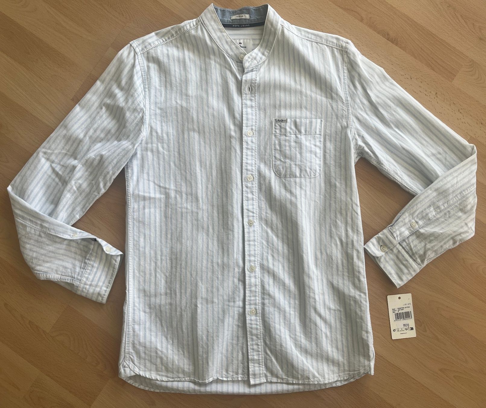 Pepe Jeans Camicie: Pepe Jeans Freizeithemd 'LEYTON' hellblau, Gr. S – Usato da Zürich venduto da fbsm 5