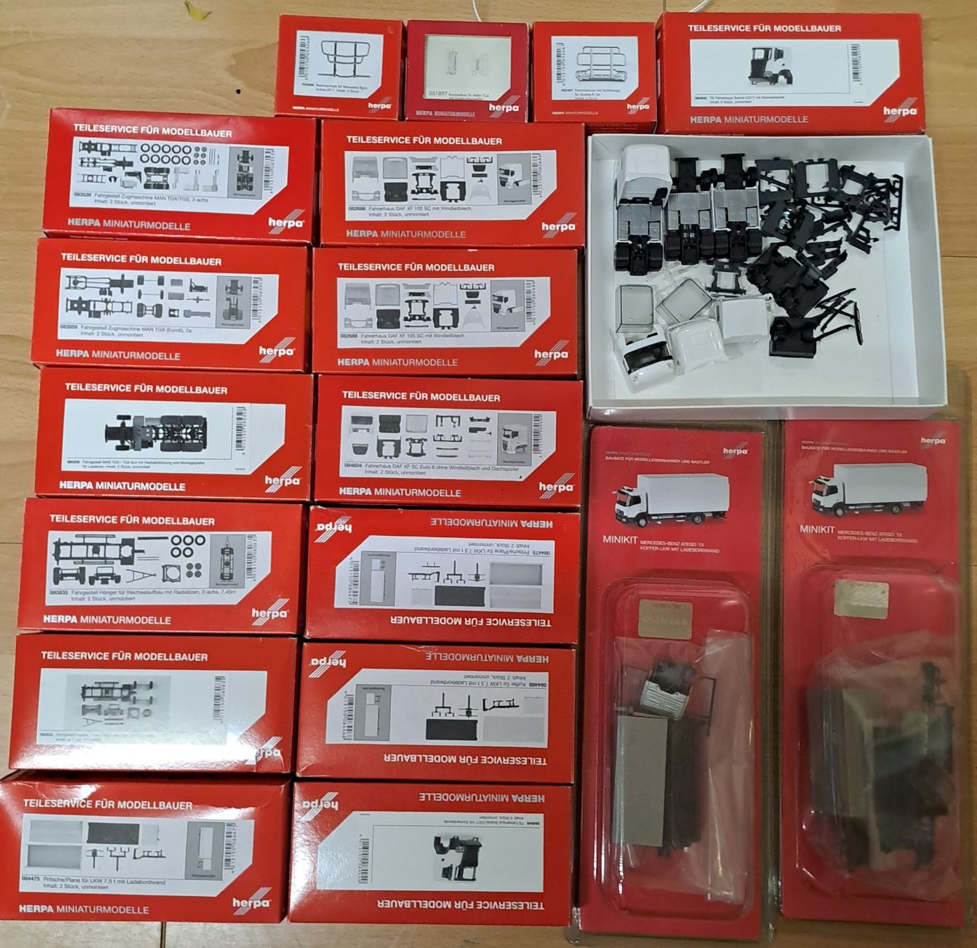 Herpa Modellini d'auto: Herpa Teileservice Konvolut – Nuovo e nell'imballaggio originale da Reiden venduto da vscp5