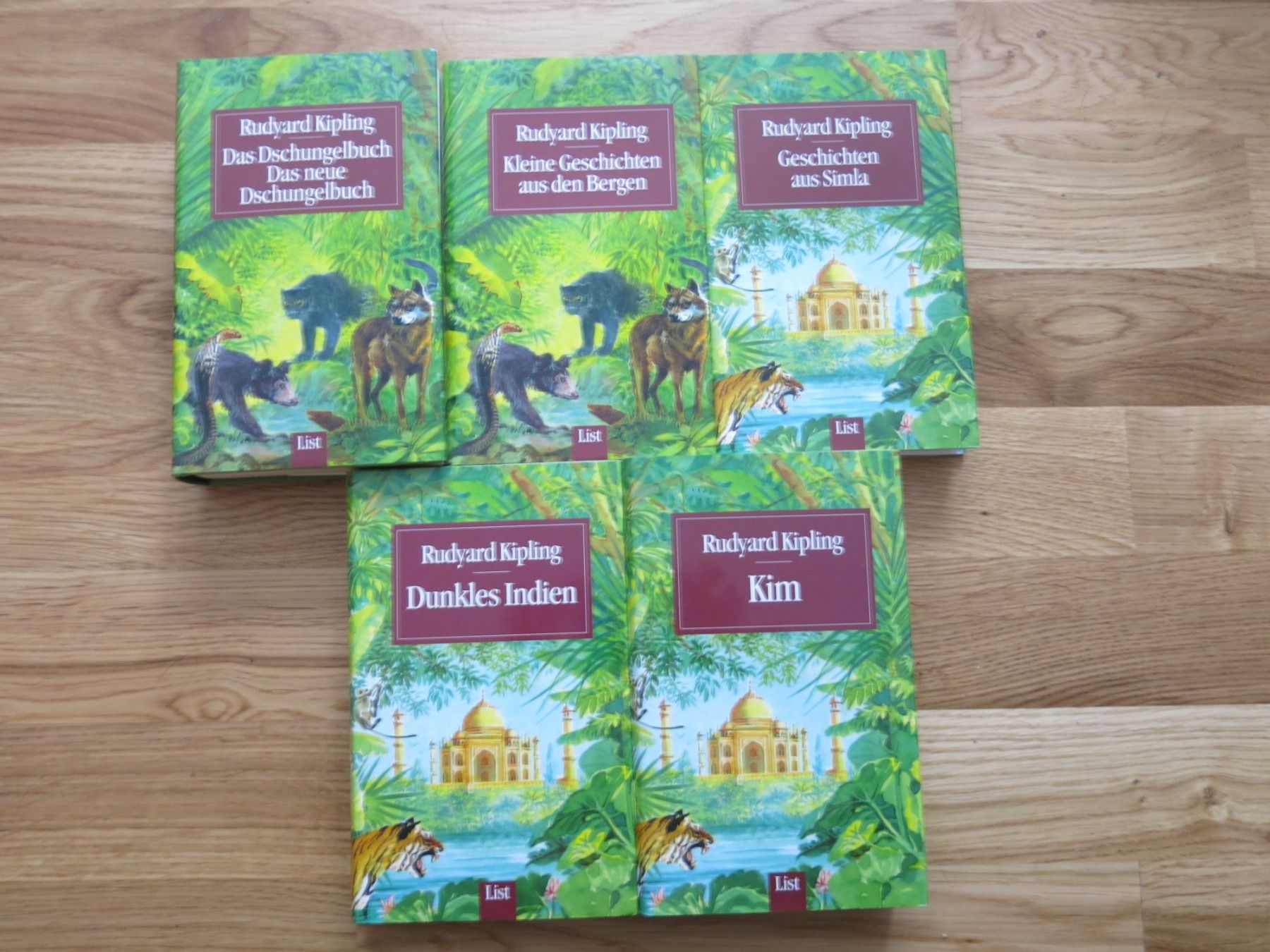 Libri: Kipling Rudyard - Das Dschungelbuch / div Titel (geb)/Jugend – Usato da Schaffhausen venduto da buecherlaus-junior