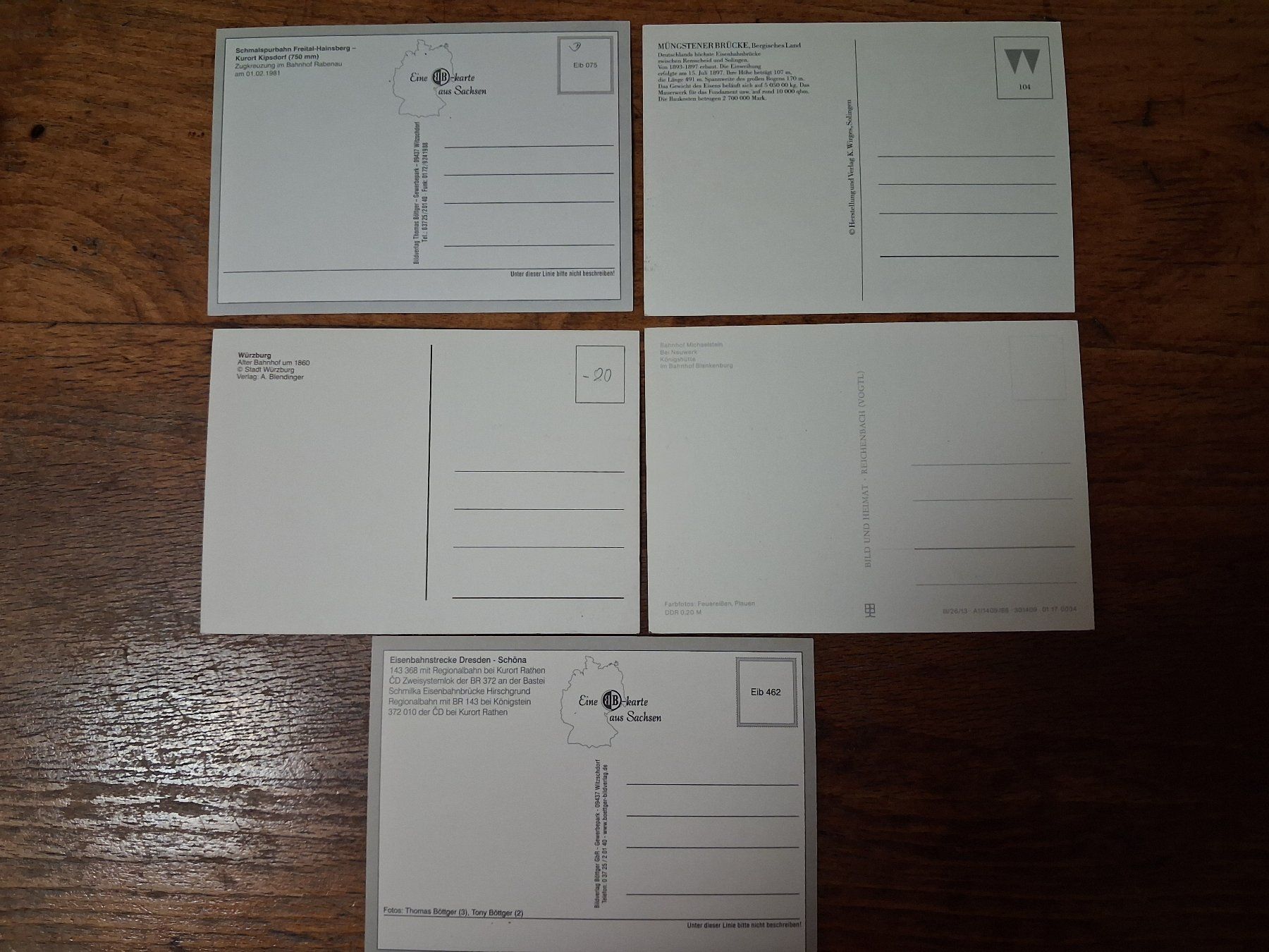 Cartoline postali: 22 Postkarten Dampfloks & Züge – Usato da Zürich venduto da rald 7