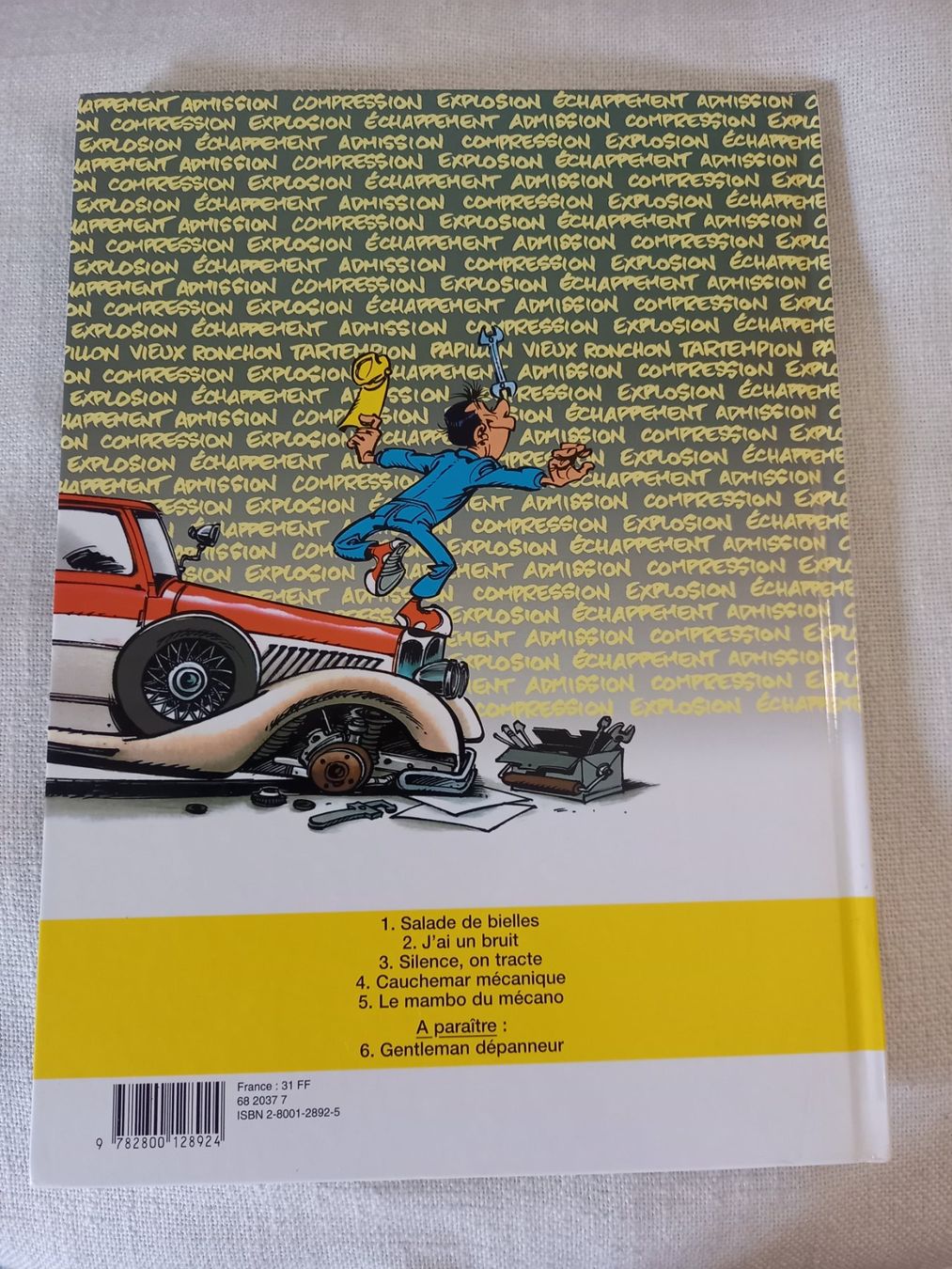 BD: Garage Isidore – D'occasion à Neuchâtel par Dualseele 1