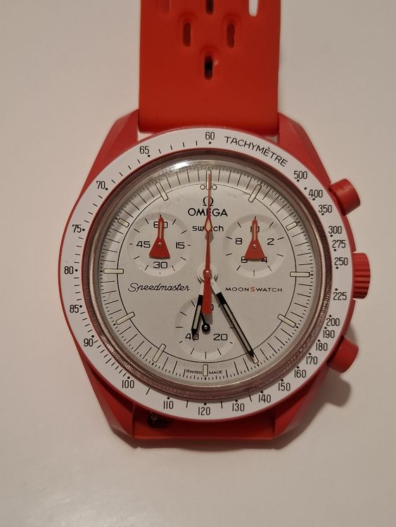 Swatch Orologi: Omega x Swatch Moonswatch Mission to Mars – Usato da Emmen venduto da PrelovedPicks