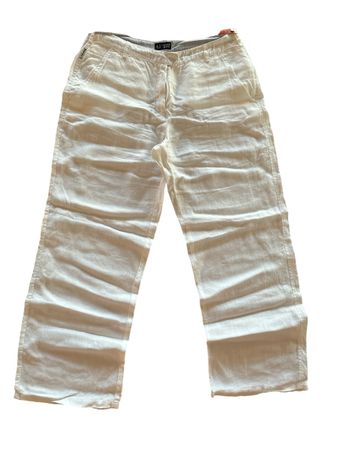 Pantalon en lin Armani Jeans
