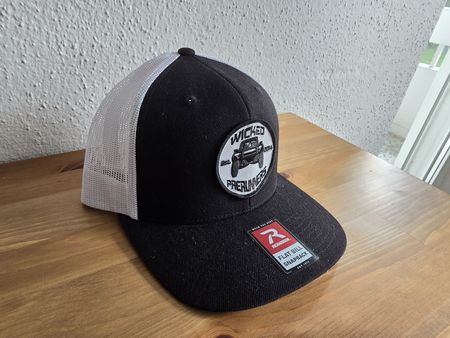 Snapback Cap, Flat Bill Trucker, Wicked PreRunner, Baseball