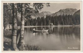 Foto-AK Arosa Untersee animiert