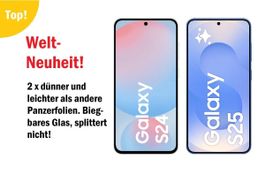Samsung Galaxy S24 S25 (normal) / Panzerglas Schutz-Folie