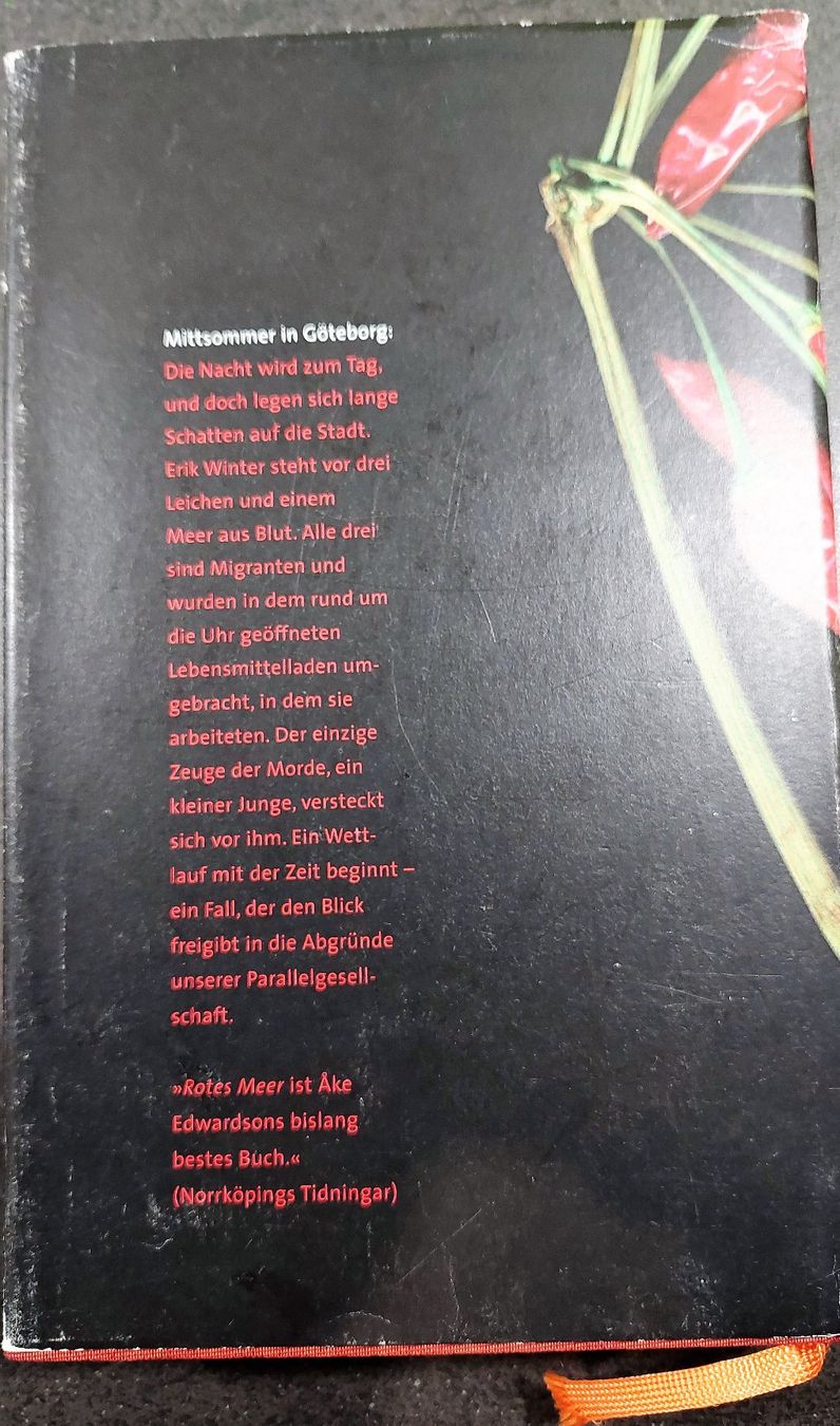 Bücher: 2 Bücher: N. Gordon "Der Katalan" /A. Edwardson "Rotes Meer" – Gebraucht aus Jegenstorf von ladoga66 7