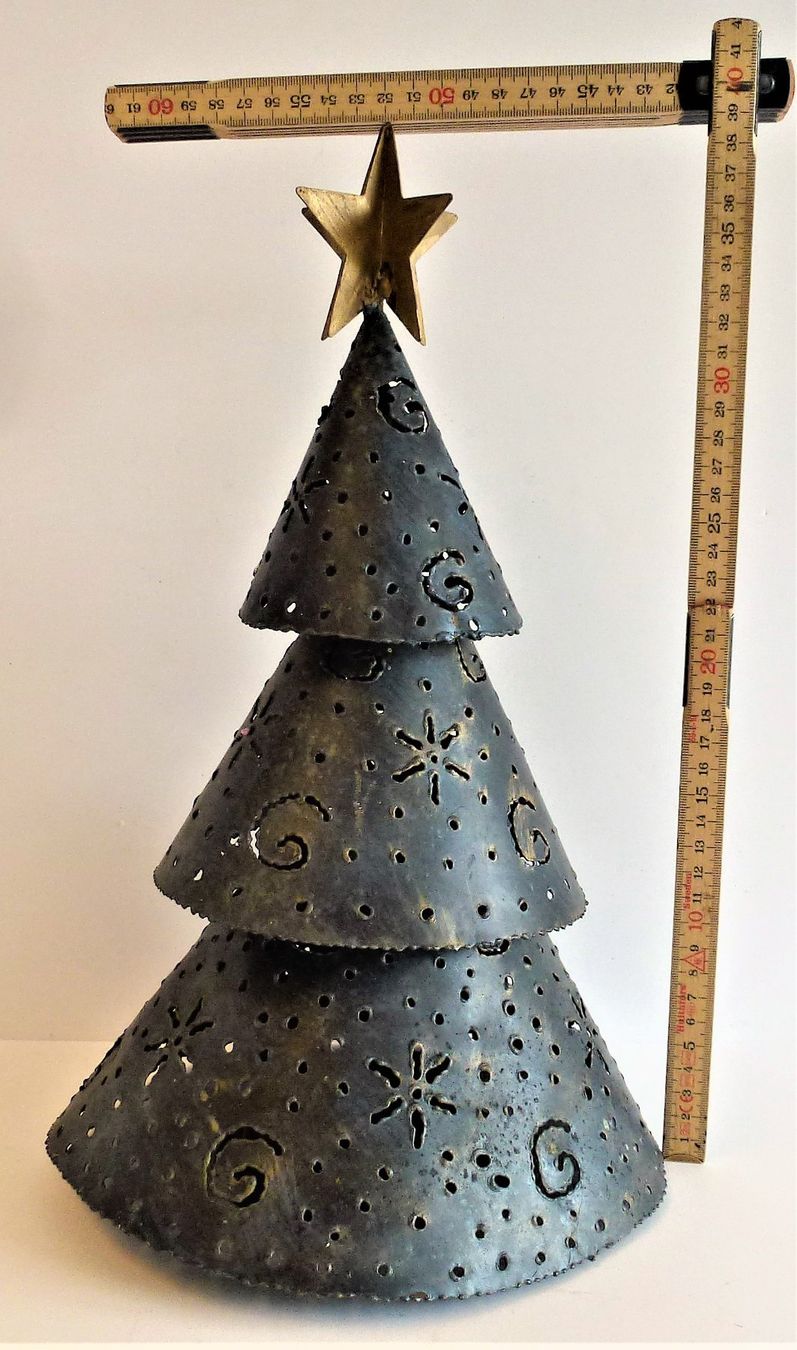 Tutte le decorazioni: Metall-Weihnachtsbaum – Usato da Murgenthal venduto da B.StM 1