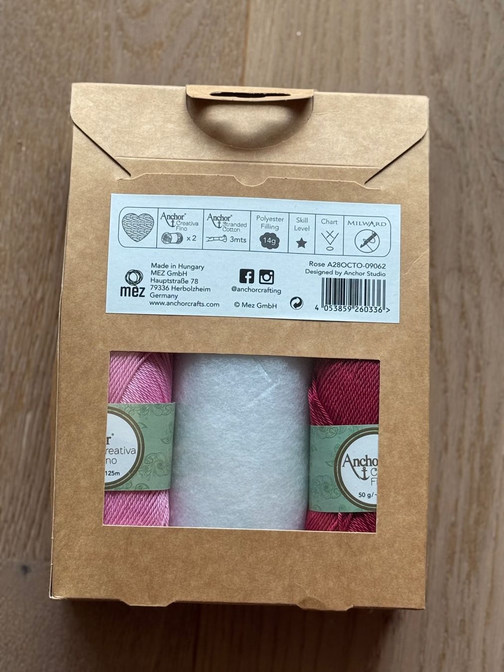 Kits de loisir créatif: Anchor Häkelset "Rose" neu/ovp – Neuf avec emballage d'origine à Knonau par Fam_Dling 1