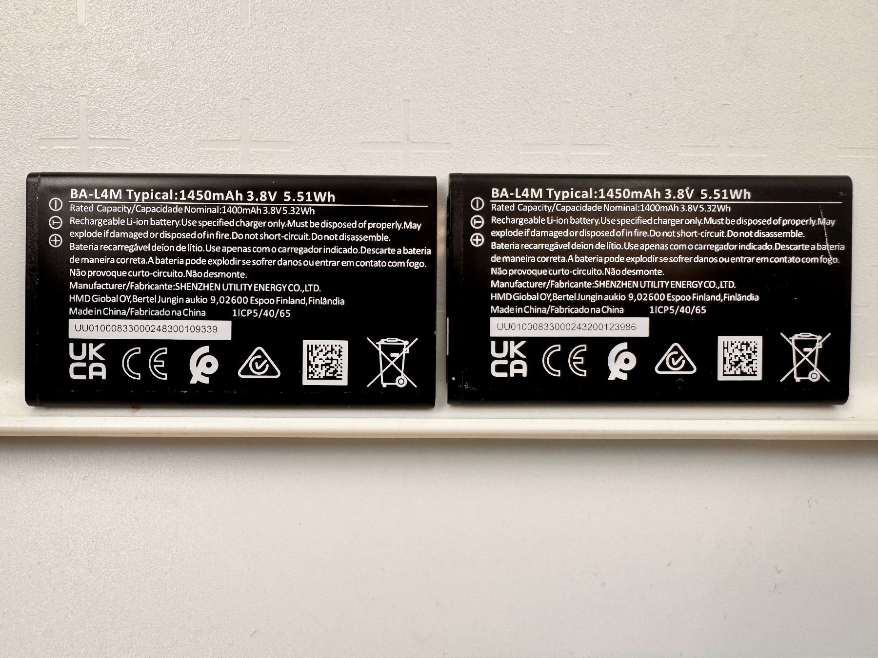 Nokia Accus: 2 Stk. Nokia original Akku BA-L4M Gebraucht – D'occasion à Hermetschwil-Staffeln par Mobile2013