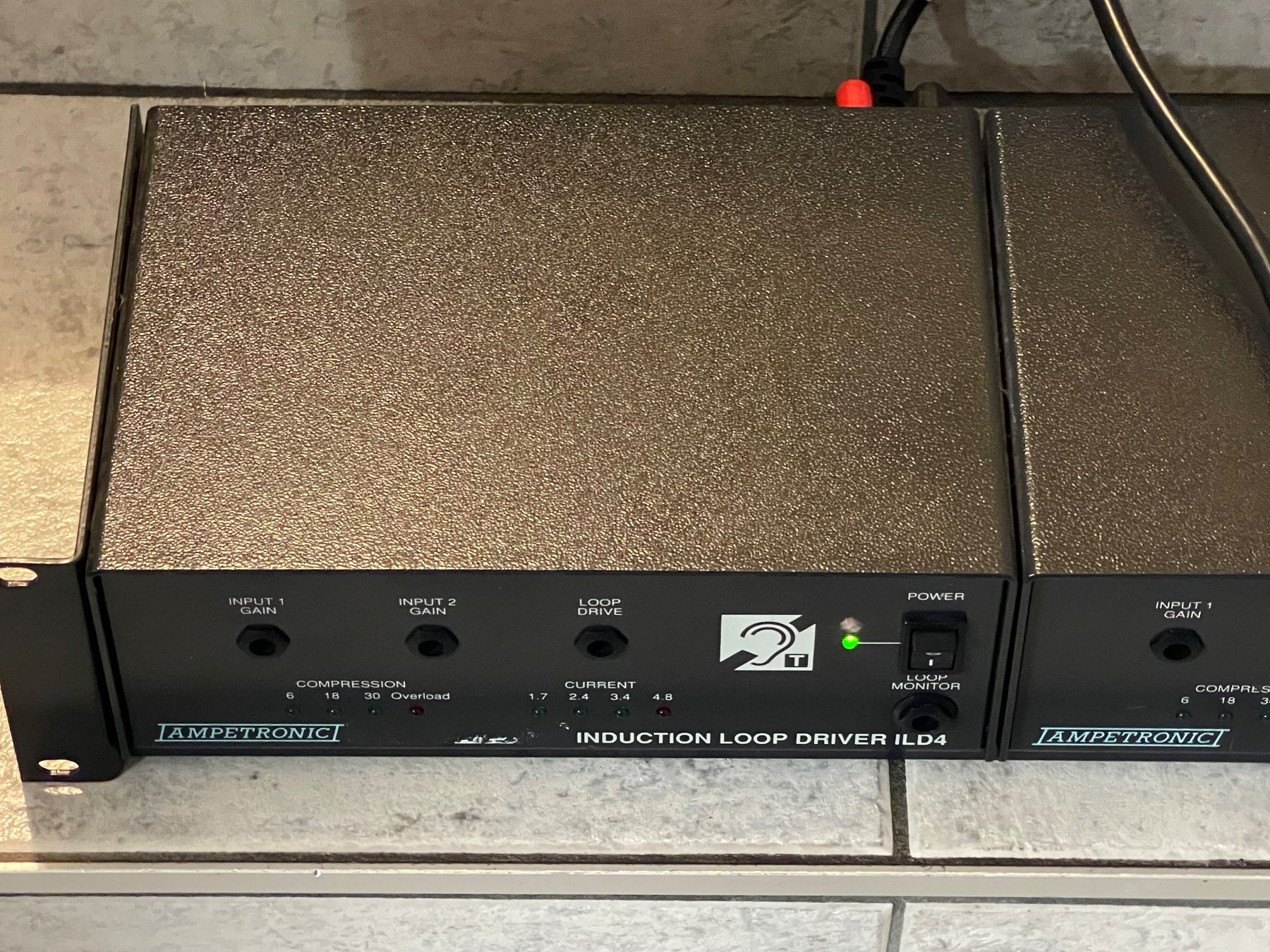 Verstärker: 2 Stück AMPETRONIC ILD4 INDUCTION LOOP DRIVER – Gebraucht aus Kaiseraugst von  4