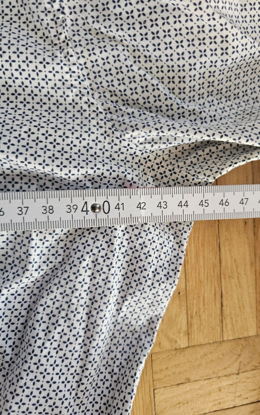 Eterna Blusen: Eterna Bluse Gr. 36 weiss gemustert Stretch Baumwolle – Neu (gemäss Beschreibung) aus Füllinsdorf von Sunnebliemli7 5
