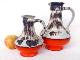 2 Vase Krug Manfred Buchholz Studiokeramik Keramik Vintage