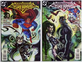 SUPERMAN SILVER BANSHEE 1-2 COMPLETE 2 PART STORY DC 1998
