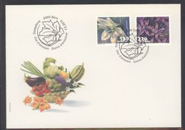 2013, FDC, Dauermarken Gemüseblüten (Nr. 1468–1469)