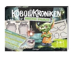 KoboldKroniken. Koboldiger Spielblock - 3 Spiele in einem Bl