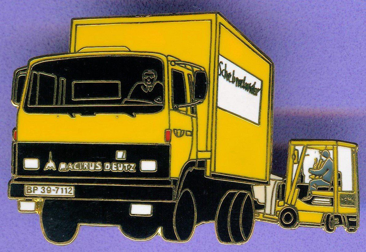Plaketten & Abzeichen: DB  Fahrzeuge  MACIRUS DEUTZ – Gebraucht aus Winterthur von Sammleroase