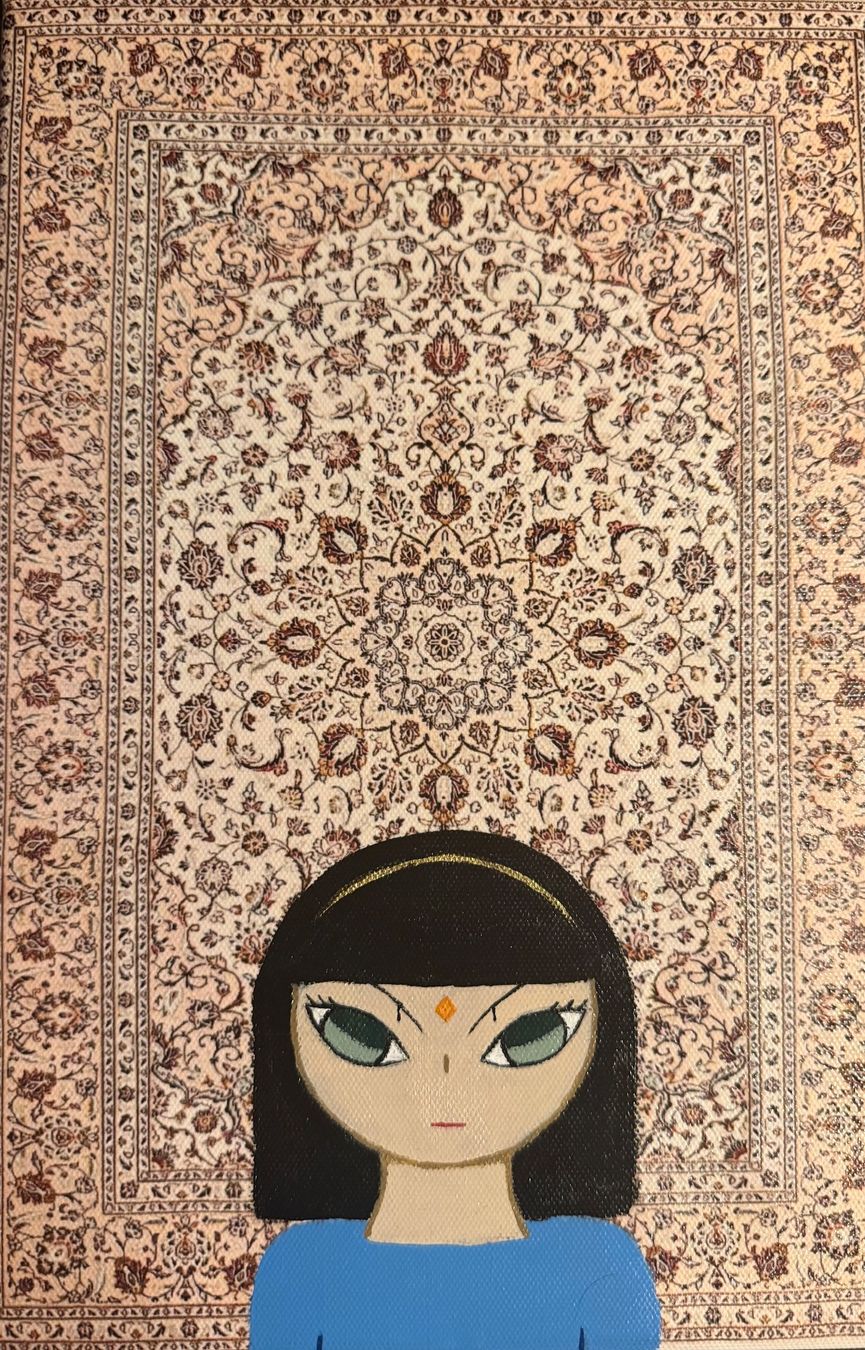 Dipinti: Orient trifft Moderne- Ein einzigartiges Kunstwerk – Usato da Höri venduto da ato_7v9f