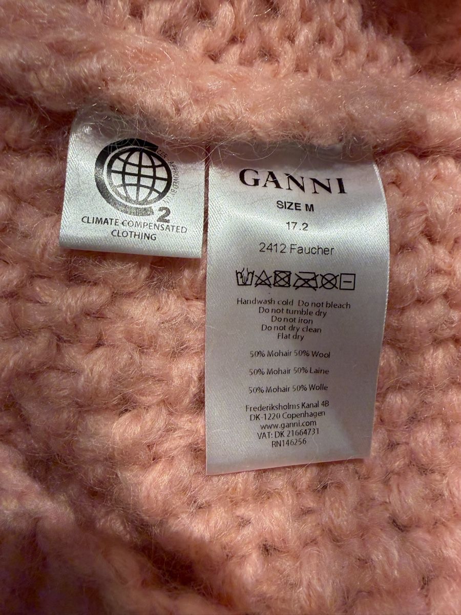 Ganni Maglioni & Felpe: Ganni Herbst Pulli rosa – Nuovo (secondo la descrizione) da Bern venduto da Croquant 3