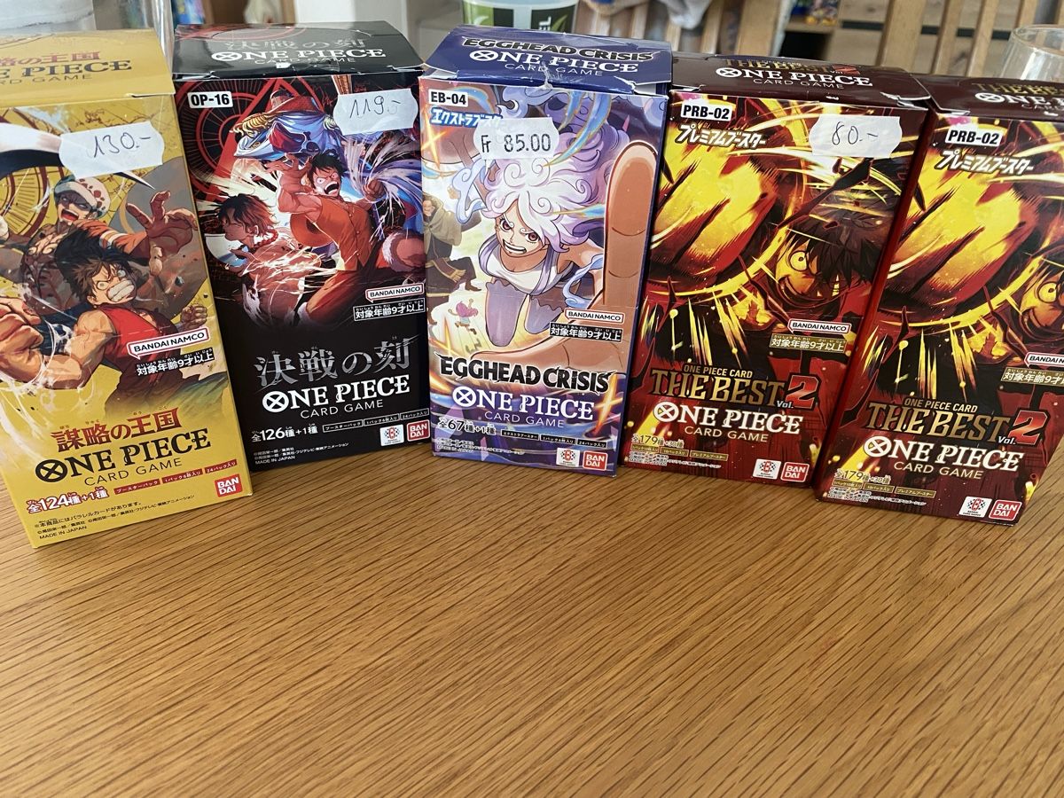 Bandai Sammelbilder & Trading cards: One Piece Bulk Japanisch – Neu (gemäss Beschreibung) aus Boningen von chregu90