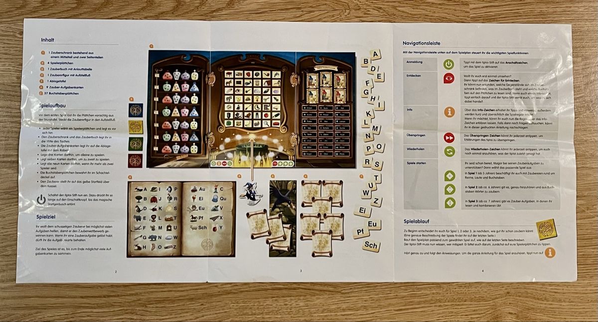 Ravensburger Giochi: Tiptoi® Magors Lesezauber, Ravensburger – Usato da Steffisburg venduto da Afrika82 3