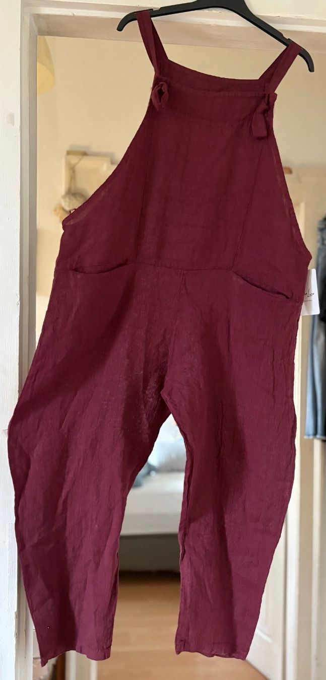Tute: JUMPSUIT EN LIN!! M – Nuovo e nell'imballaggio originale da Locarno venduto da NicoNion 1