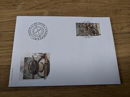 FDC Ausschnitt Sonderblock Uhrenhandwerk 2020