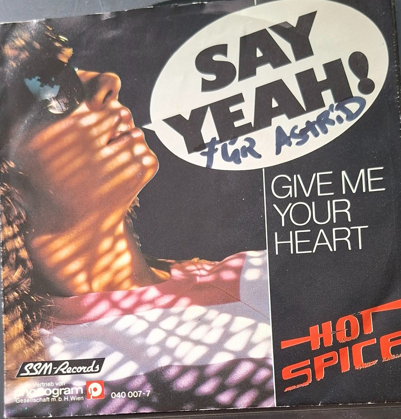 Dischi in vinile: Vinyl Single Hot Spice - Say Yeah! – Usato da Langenthal venduto da Modo39