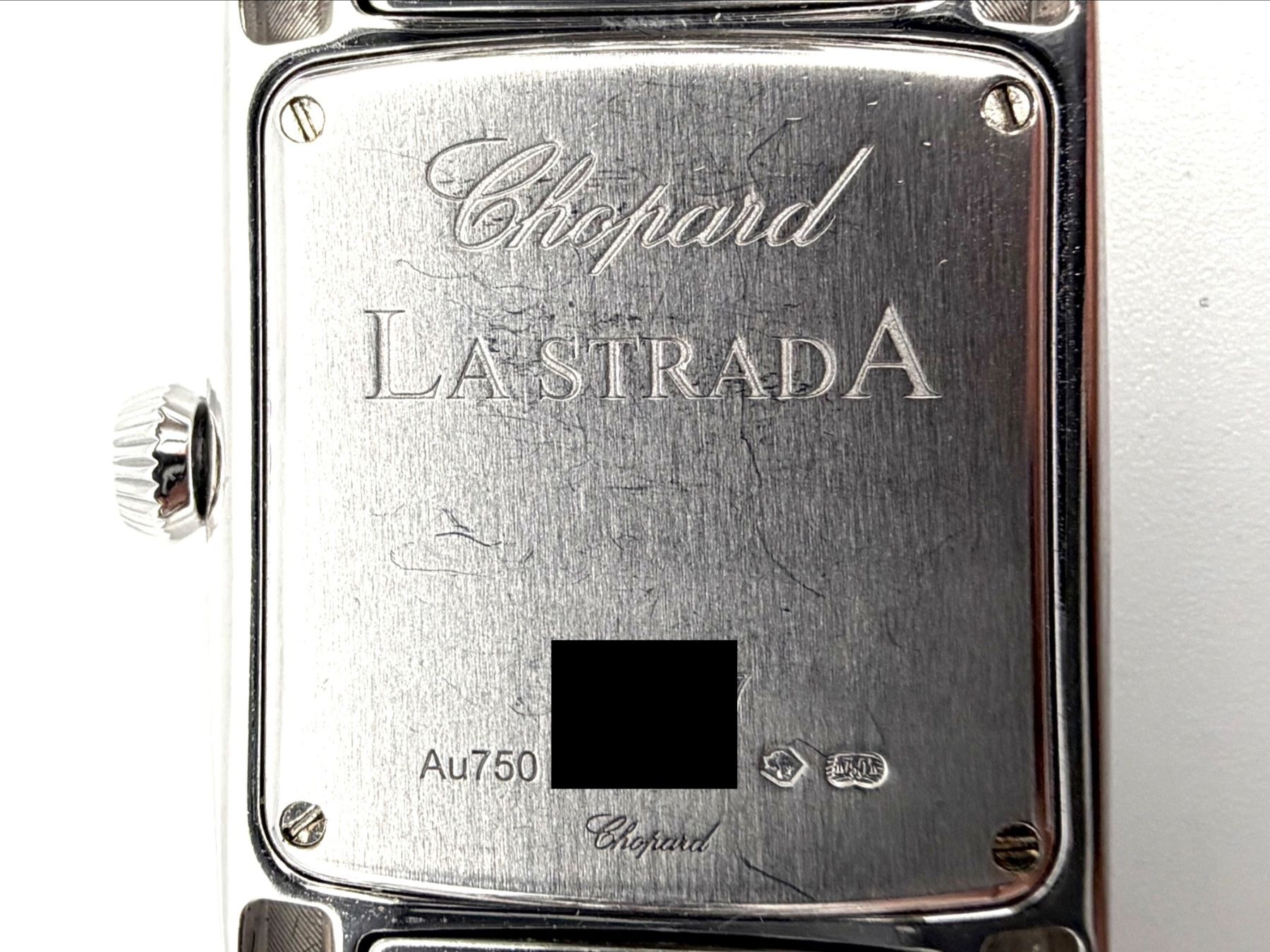 Chopard Orologi: CHOPARD. Collection "La Strada", montre de dame or blanc – Usato da Renens VD venduto da Diademe.sarl 8